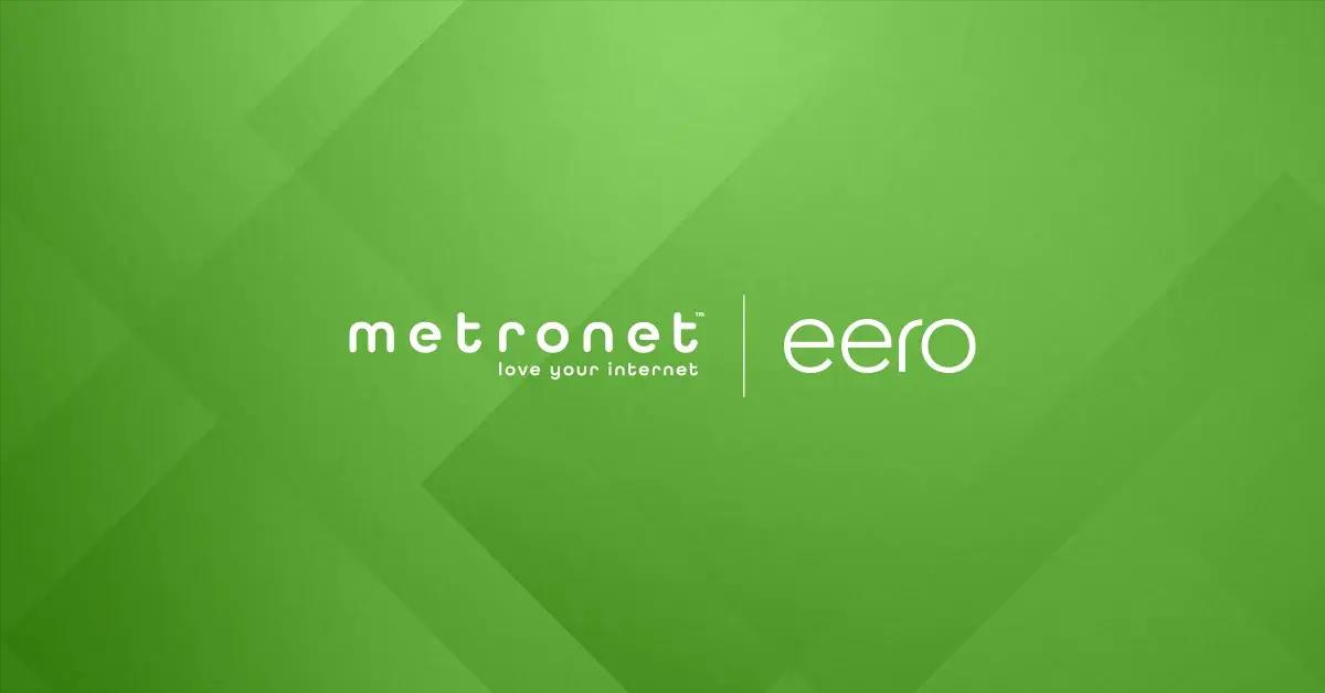 Metronet blog logo eero cobrand green
